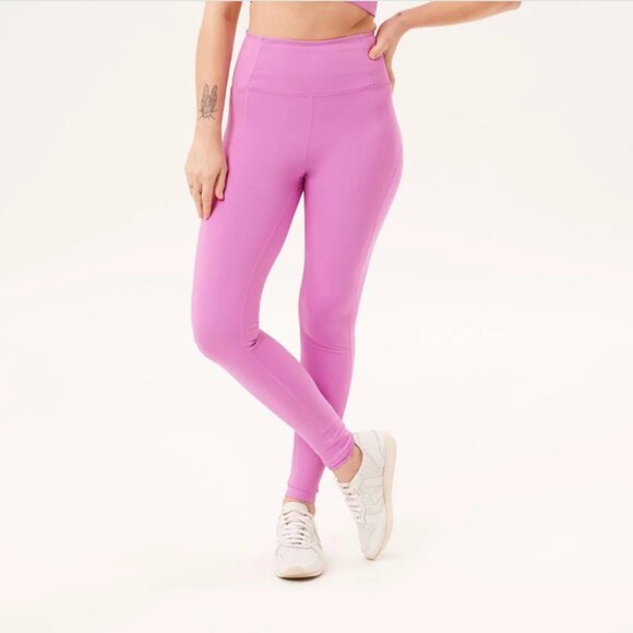 girlfriend collective Pants - Girlfriend Collective Chateau Compressive Pocket Legging in Orchid